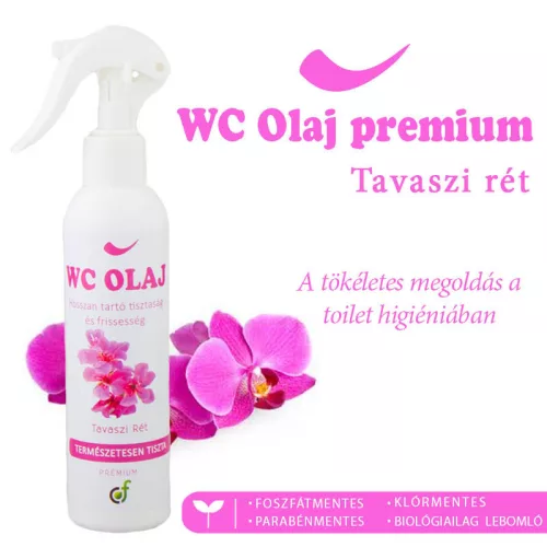 Wc olaj prémium tavaszi rét 200 ml - Bio és natúr tisztítószerek