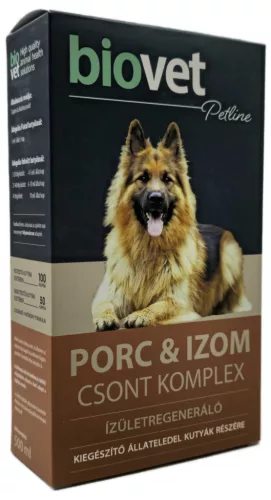 Biovet Porc & Izom Csont komplex 275ml ízületregeneráló kutyák részére - 