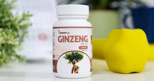 Netamin Ginzeng 250mg - étrendkiegészítő kapszula (40db) - Bio és natúr intim termékek