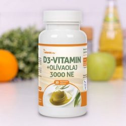 Netamin D3-vitamin+Olivaolaj 3000 NE
