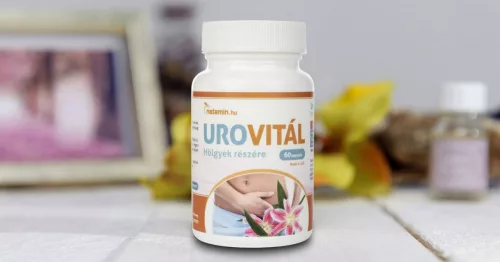 Netamin UroVitál - étrend-kiegészítő kapszula inkontinenciára (60db) - Bio és natúr intim termékek