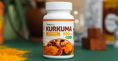 Netamin kurkuma 500mg kapszula 60 db - Bio és natúr étrendkiegészítők