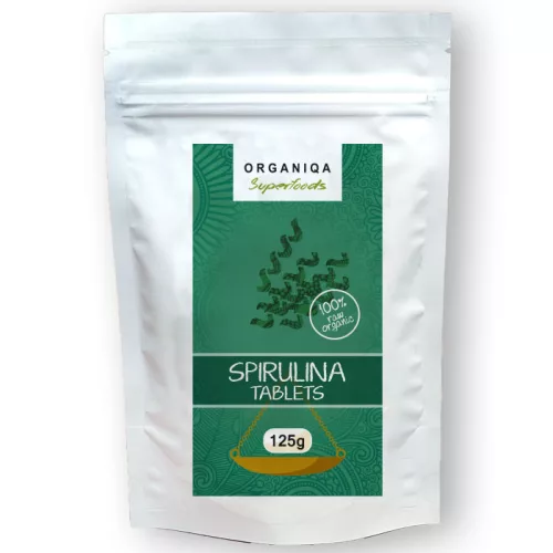 Organiqa bio spirulina tabletta 250 db - Bio és natúr étrendkiegészítők