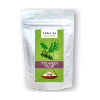 Organiqa bio nyers pure green power 125 g - Bio és natúr étrendkiegészítők