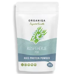 Organiqa 100% bio rizsfehérje por (80% fehérje) 200 g - Bio és natúr élelmiszerek