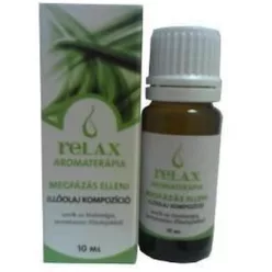 Relax illóolaj megfázás elleni 10 ml - Aromaterápiához és természetes wellnesshez