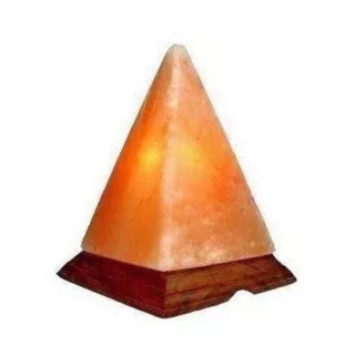 Sókristály lámpa piramis - Aromaterápiához és természetes wellnesshez