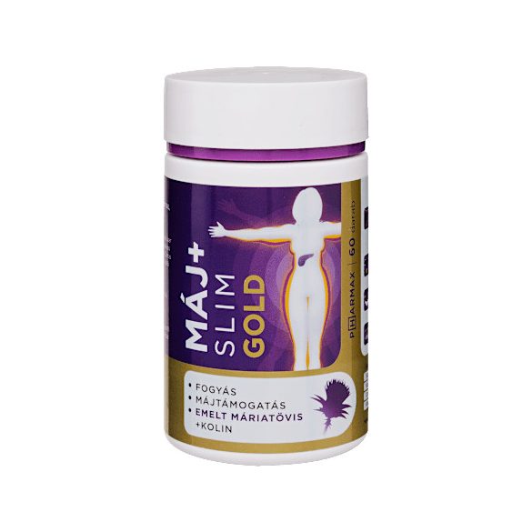 Pharmax Máj+Slim Gold Étrend-Kiegészítő Kapszula 60Db