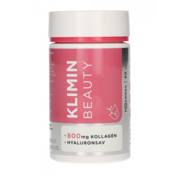 PHARMAX KLIMIN BEAUTY KOLLAGÉNNEL, HYALURONSAVVAL, C VITAMINNAL 30 db