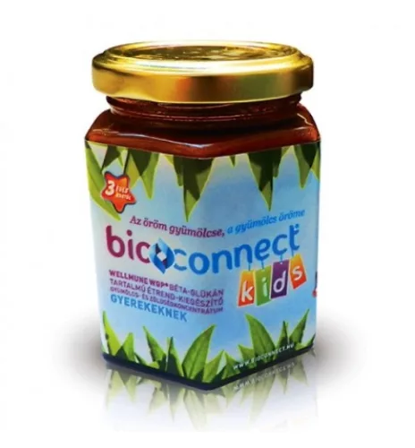 Bioconnect kids zöldség-gyümölcs konc.béta-glükánnal 210 g - Bio és natúr étrendkiegészítők