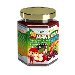 Organic force mini manó manna elixír béta-glükán tartalmú gyümölcs-zöldség koncentrátum gyerekeknek 1 éves kortól 210 g - Bio és natúr étrendkiegészítők