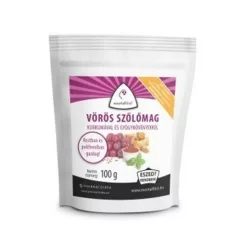 MENTALFITOL VÖRÖS SZŐLŐMAG ŐRLEMÉNY 200 g - Bio és natúr étrendkiegészítők