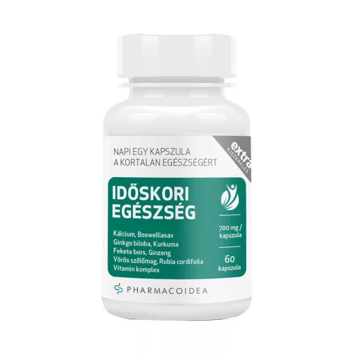 Pharmacoidea időskori egészség kapszula 60 db - Bio és natúr étrendkiegészítők