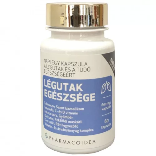 Pharmacoidea légutak egészsége kapszula 60 db - Bio és natúr étrendkiegészítők