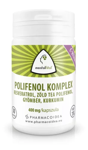 Pharmacoidea mentalfitol polifenol komplex kapszula 30 db - Bio és natúr étrendkiegészítők