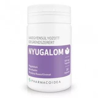 Pharmacoidea nyugalom étrend-kiegészítő kapszula 30 db - Bio és natúr étrendkiegészítők