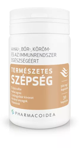 PHARMACOIDEA TERMÉSZETES SZÉPSÉG KAPSZULA 30 db - Bio és natúr étrendkiegészítők