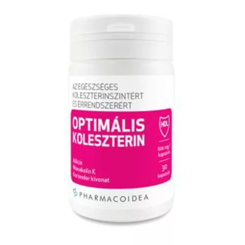 Pharmacoidea optimális koleszterin kapszula 30 db - Bio és natúr étrendkiegészítők