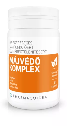 Pharmacoidea Májvédő Komplex Kapszula 30 db - Bio és natúr étrendkiegészítők