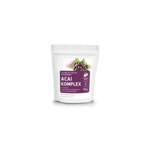 Pharmacoidea acai komplex italpor 60 g - Bio és natúr étrendkiegészítők