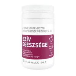 Pharmacoidea szív egészsége kapszula 30 db - Bio és natúr étrendkiegészítők