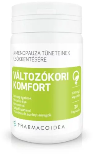 Pharmacoidea változókori komfort kapszula 30 db - Bio és natúr étrendkiegészítők