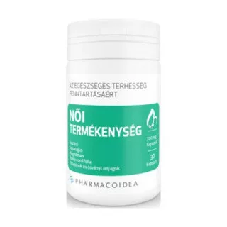 Pharmacoidea női termékenység kapszula 30 db - Bio és natúr étrendkiegészítők