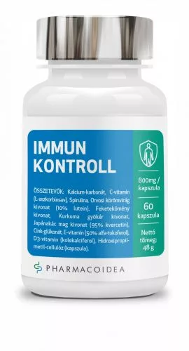 PHARMACOIDEA IMMUNKONTROLL EXTRA 60 db - Bio és natúr étrendkiegészítők