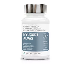 Pharmacoidea nyugodt alvás kapszula 60 db – Idegerősítő, nyugtató