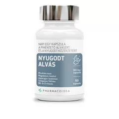 Pharmacoidea nyugodt alvás kapszula 60 db – Idegerősítő, nyugtató