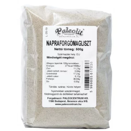 Paleolit Napraforgóbél liszt 500g préselvényből - 