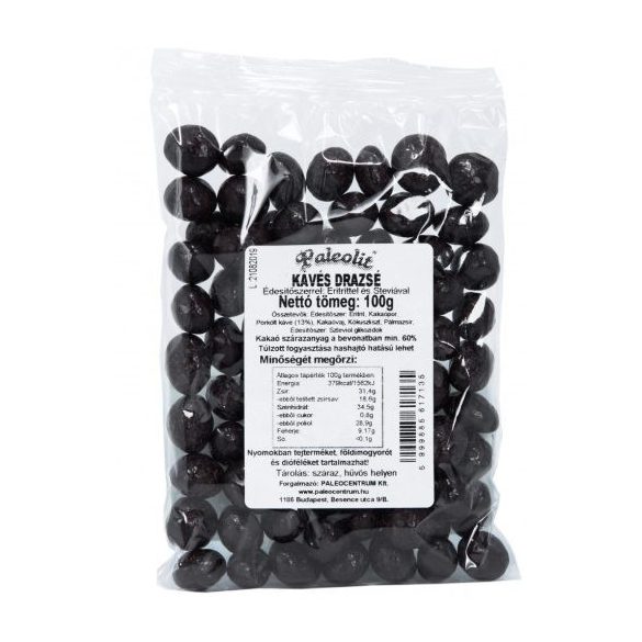 Paleolit Kávés drazsé 100g