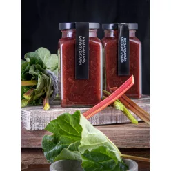 Kaldeneker rebarbarás meggylekvár 312 ml - Bio és natúr élelmiszerek