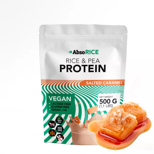 Absorice protein italpor sós karamellás 500 g - Bio és natúr élelmiszerek