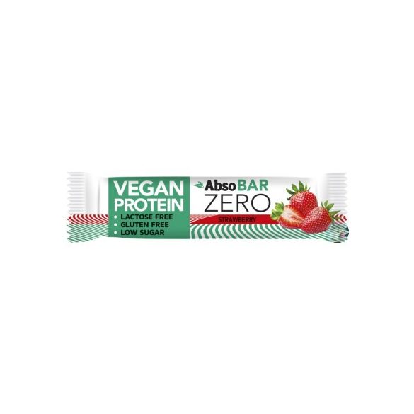 Absorice absobar zero vegan proteinszelet strawberry 40 g