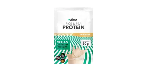 Absorice vegán fehérjepor banoffee ízű 30 g - 