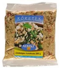 Ataisz kuszkusz köret zöldséges 200 g - Bio és natúr élelmiszerek