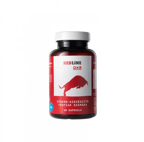 RedLine - étrend-kiegészítő kapszula férfiaknak (60 db) - Bio és natúr intim termékek