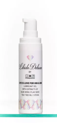 Libido Deluxe intim síkosító gél - férfiaknak (30 ml) - Bio és natúr intim termékek