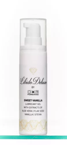 Libido Deluxe intim síkosító gél - vanília (30 ml) - Bio és natúr intim termékek