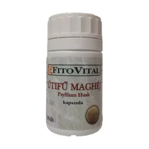 Fitovital útifű maghéj psyllium husk kapszula 90 db - Bio és natúr étrendkiegészítők