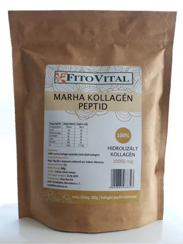 Fitovital marha kollagén peptidek 300 g - Bio és natúr étrendkiegészítők