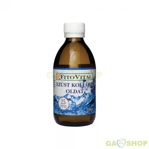 Fitovital ezüstkolloid 25ppm 250 ml