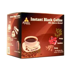 Ayura herbal instant black coffee mix 10db - 