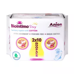 Biointimo duo-pack day anion 2x10db 20 db - Bio és natúr kozmetikumok