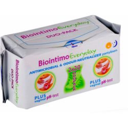 Biointimo duo pack tisztasági betét 2x20 db 40 db