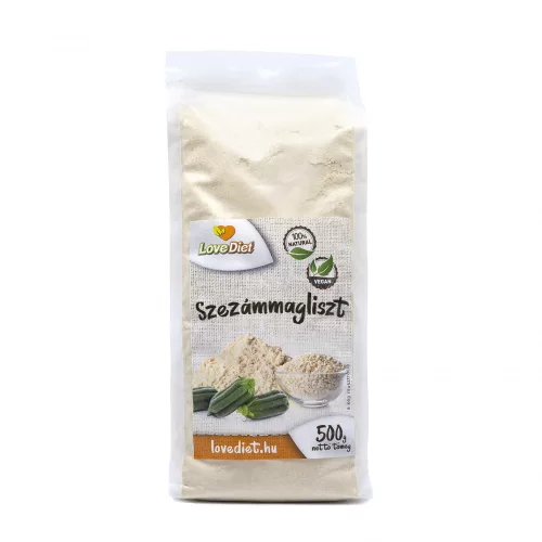 LOVE DIET SZEZÁMMAGLISZT 500 g - Bio és natúr élelmiszerek