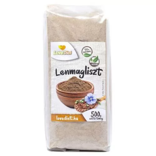 LOVE DIET LENMAGLISZT 500 g - Bio és natúr élelmiszerek