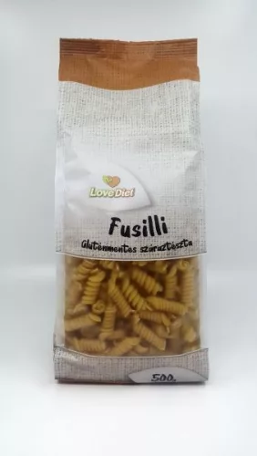 Love Diet Tészta Fusilli Gm. 500 g - Bio és natúr élelmiszerek