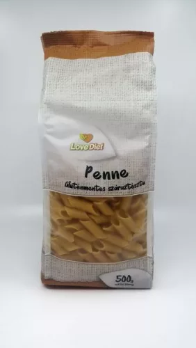 Love Diet Tészta Penne Gm. 500 g - Bio és natúr élelmiszerek